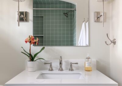 Alpine Terrace Bath Vanity and mirror